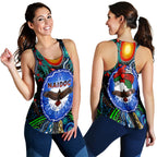 NAIDOC 2021 Women Racerback Tank Heal Country LT13 - Vibe Hoodie