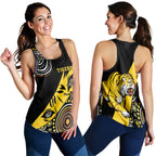 Richmond Indigenous Women Racerback Tank Tigers Football LT13 - Vibe Hoodie