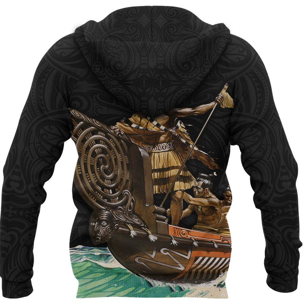new-zealand-hoodie-maori-waka-taua-pullover-hoodie-black