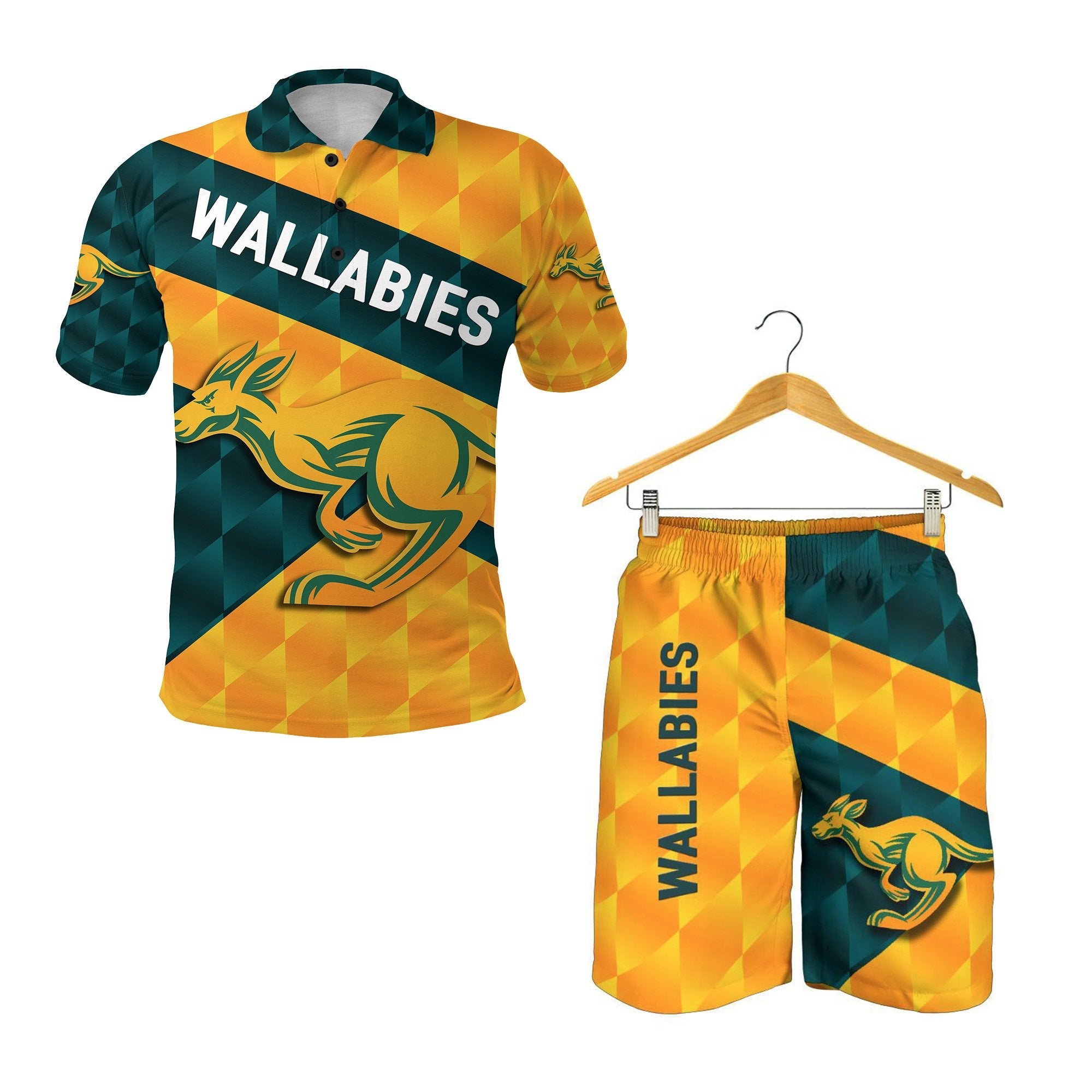 combo-polo-shirt-and-men-short-wallabies-sporty-style