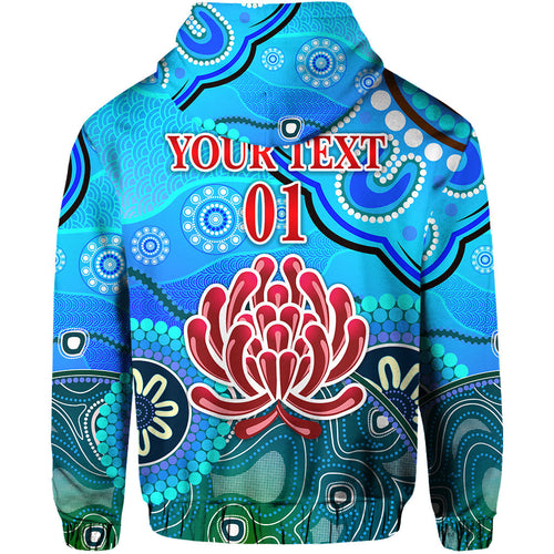 custom-personalised-new-south-wales-waratahs-aboriginal-hoodie-indigenous-wave-vibes