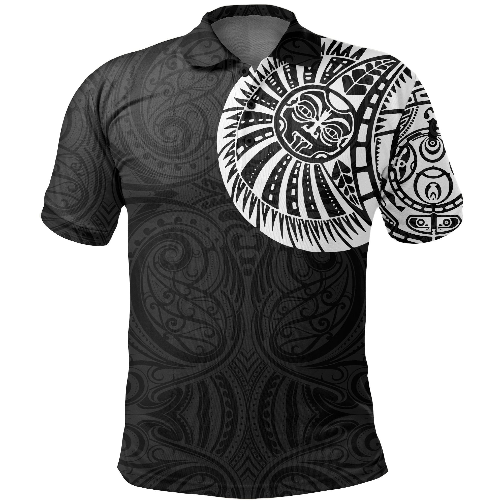 new-zealand-maori-polo-shirt-maori-warrior-tattoo-golf-shirts-white