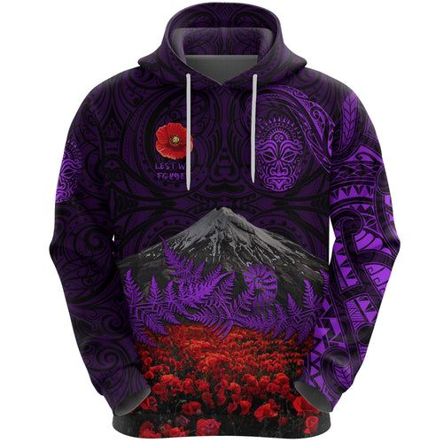 custom-personalised-warriors-rugby-hoodie-new-zealand-mount-taranaki-with-poppy-flowers-anzac-vibes-purple-3