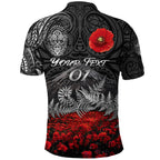 custom-personalised-warriors-rugby-polo-shirt-new-zealand-mount-taranaki-with-poppy-flowers-anzac-vibes-black-custom-text-and-number-3