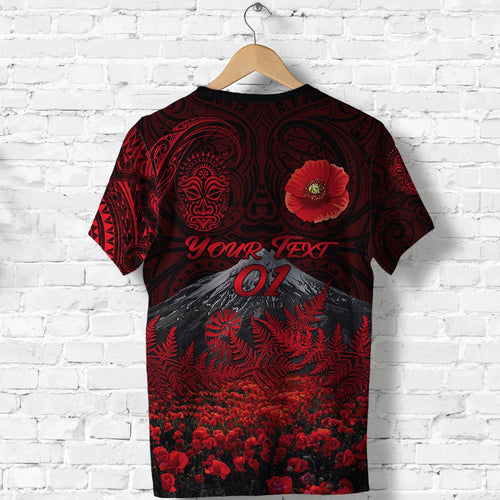custom-personalised-warriors-rugby-t-shirt-new-zealand-mount-taranaki-with-poppy-flowers-anzac-vibes-red-custom-text-and-number-3