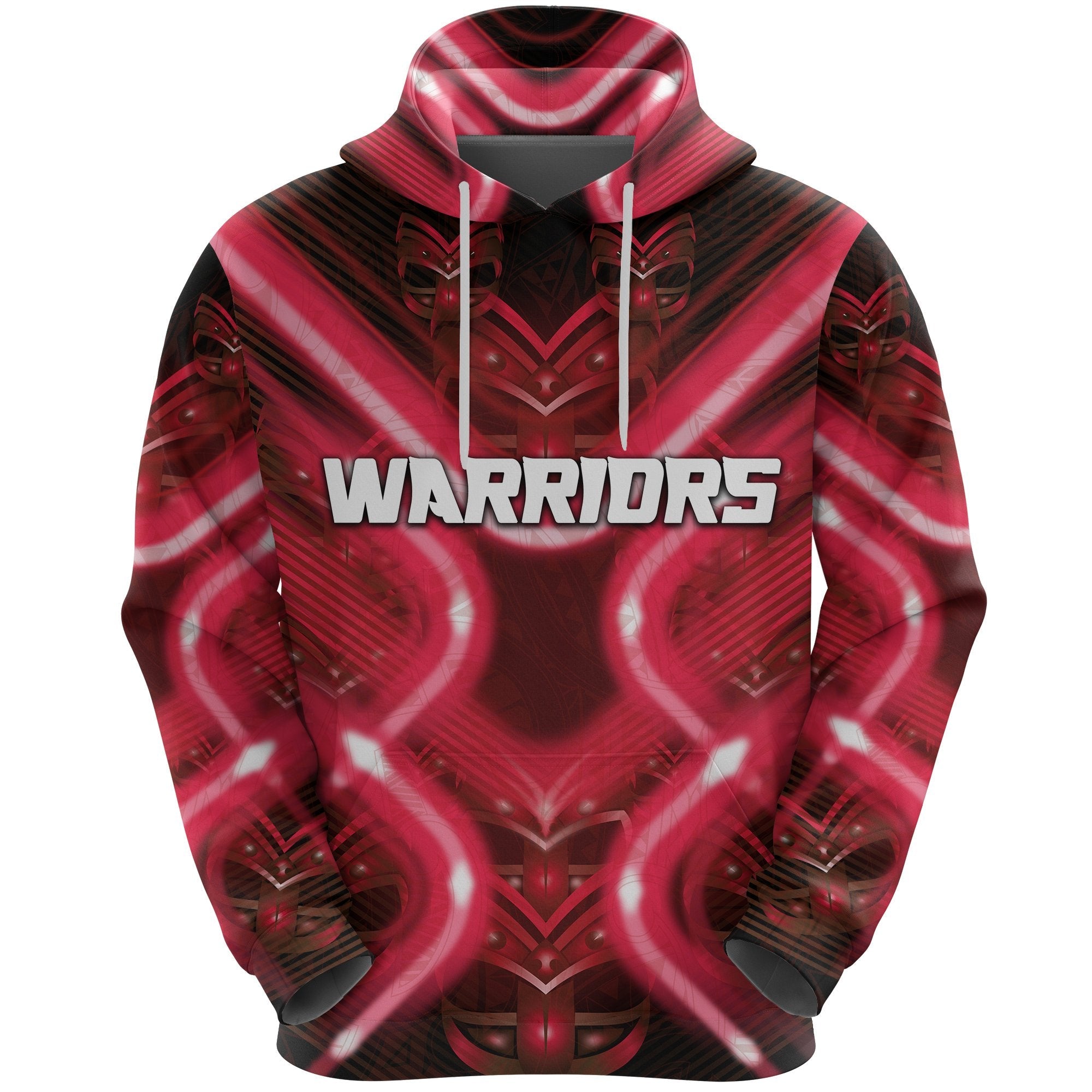 custom-personalised-new-zealand-warriors-rugby-hoodie-original-style-red-custom-text-and-number