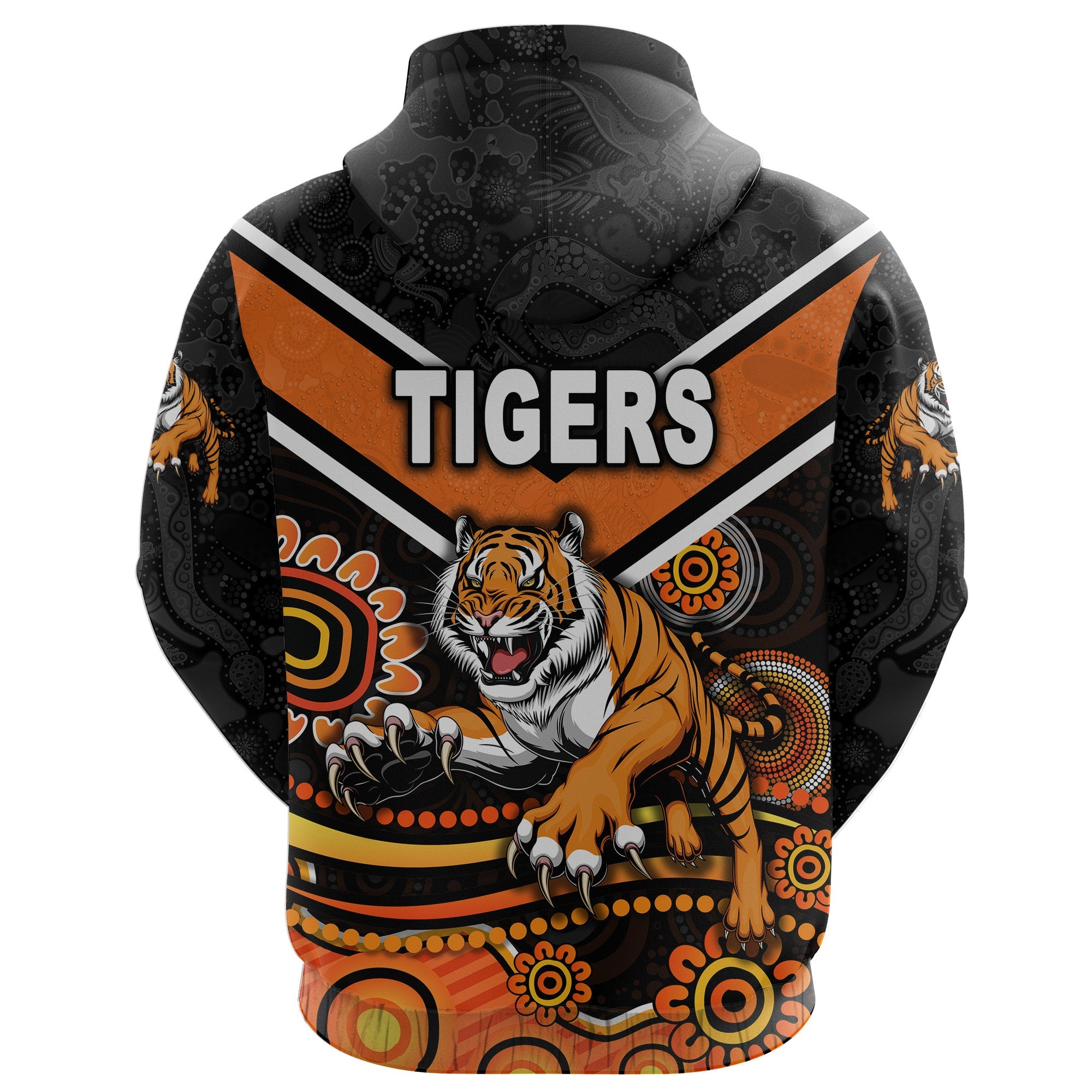 custom-personalised-wests-tigers-hoodie-2021-indigenous