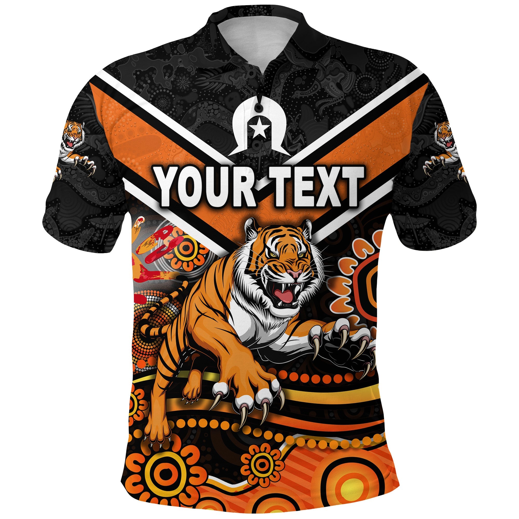 custom-personalised-wests-tigers-polo-shirt-2021-naidoc