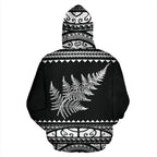 new-zealand-maori-hoodie-aotearoa-silver-fern-pullover-hoodie-white-customized