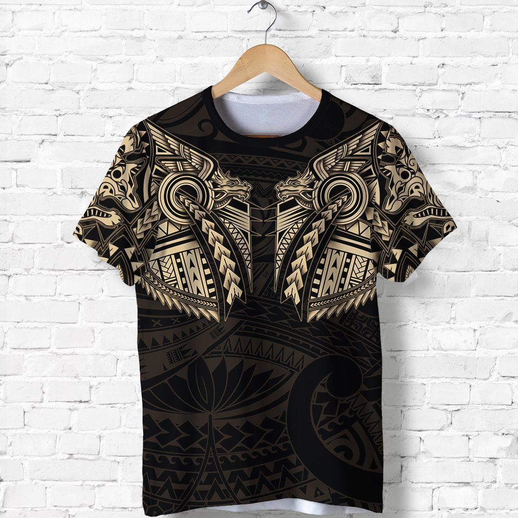 new-zealand-shirt-maori-tattoo-wolf-dragon-t-shirt-gold-k4-merchize