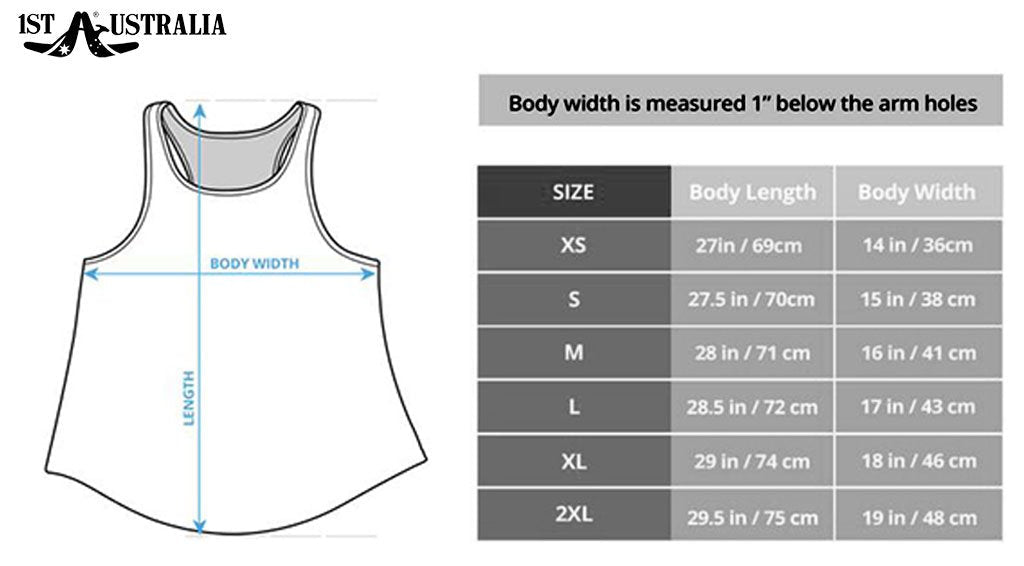 Racerback Tank - Australian Coat Of Arms Top Tank National Color - Women - Vibe Hoodie
