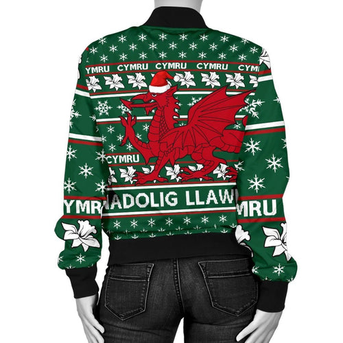wales-merry-christmas-bomber-jacket-for-women