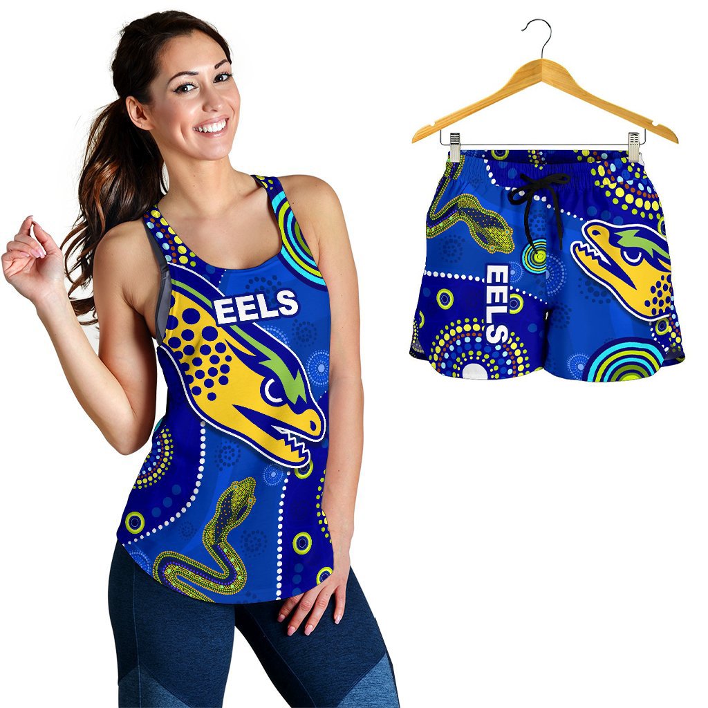 combo-racerback-tank-and-women-short-eels-indigenous-competitive-3
