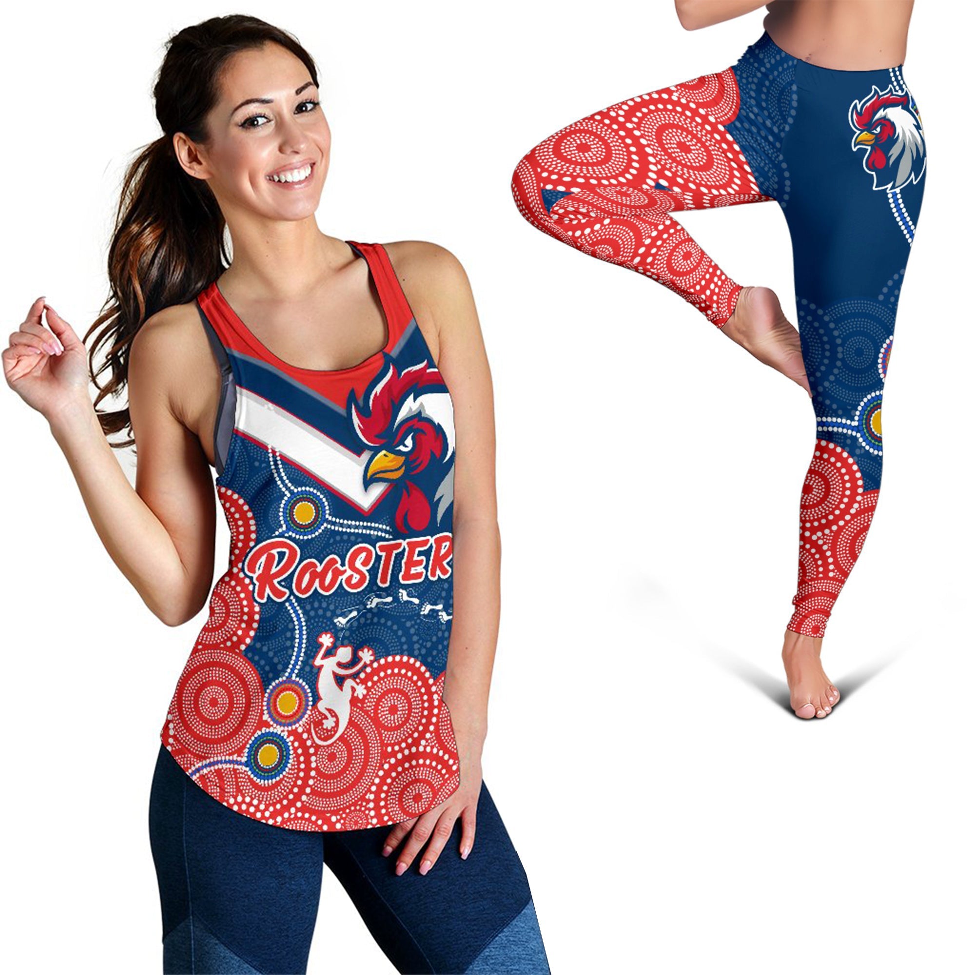 combo-racerback-tank-and-legging-roosters-red-aboriginal-rugby