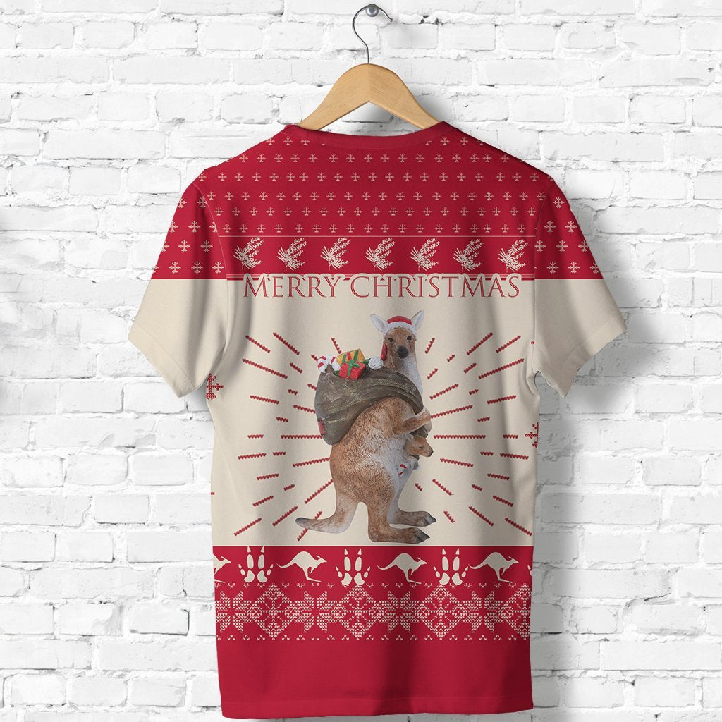 christmas-t-shirt-kangaroo-t-shirt-unisex