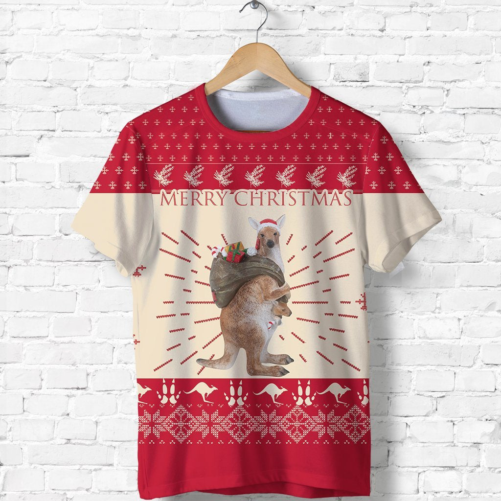christmas-t-shirt-kangaroo-t-shirt-unisex