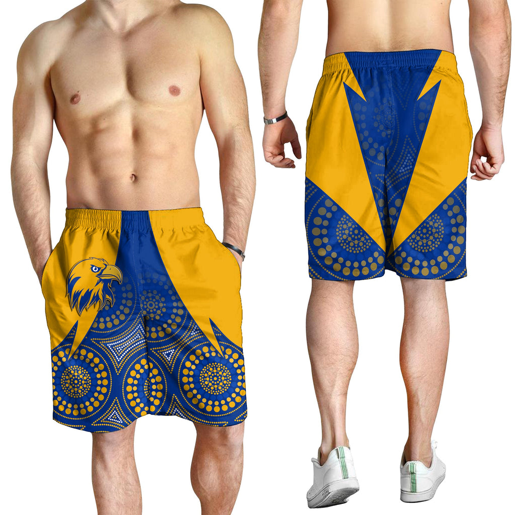 eagles-indigenous-men-shorts-west-coast-2021-version-gold