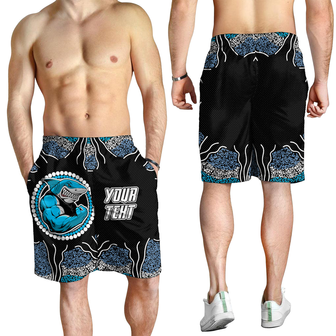 sharks-rugby-men-shorts-custom-cronulla-custom-sutherland-sharks-men-shorts