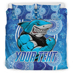 sharks-rugby-bedding-set-custom-sutherland-sharks-bedding-set