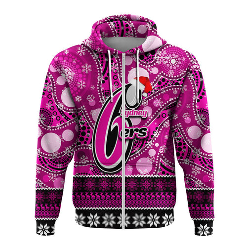 sydney-sixers-christmas-mix-aboriginal-hoodie