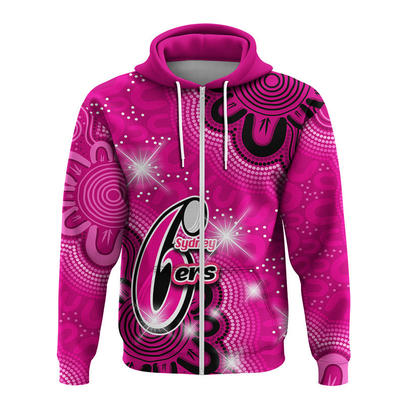 custom-personalised-and-number-sydney-sixers-cricket-hoodie-aboriginal-pink
