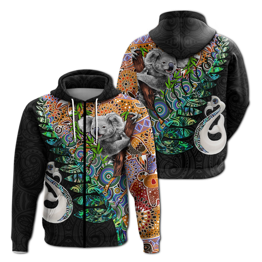 new-zealand-maori-manaia-and-australian-aboriginal-koala-zip-hoodie