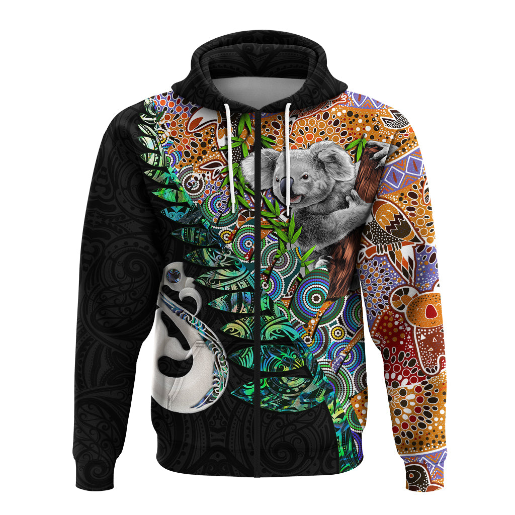 new-zealand-maori-manaia-and-australian-aboriginal-koala-zip-hoodie