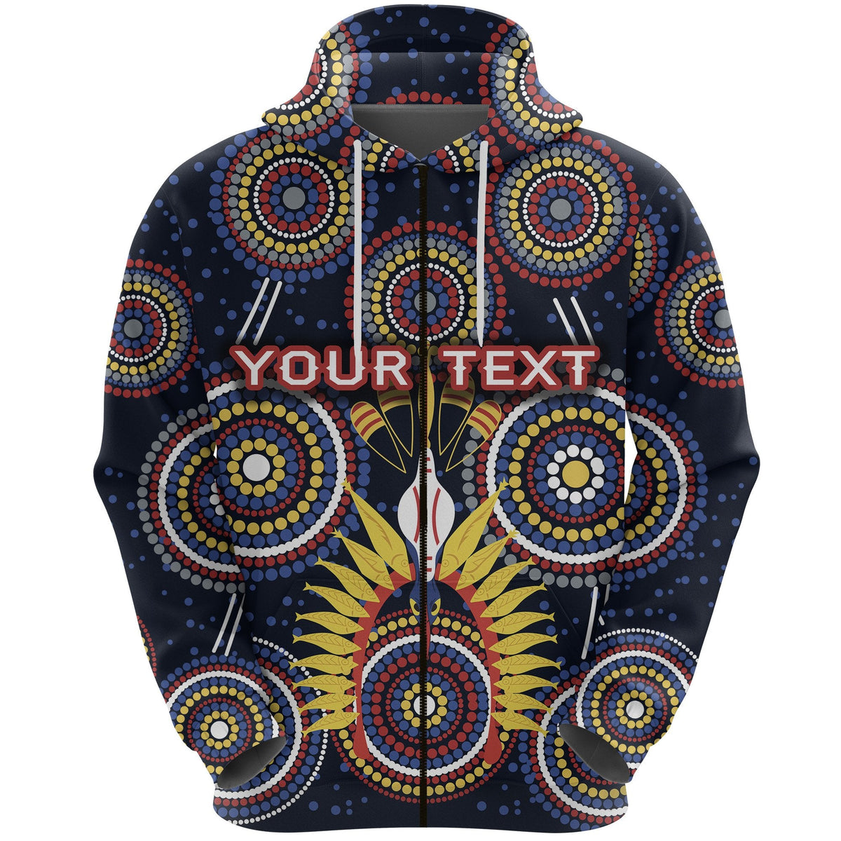 custom-personalised-adelaide-zip-hoodie-original-indigenous-crows