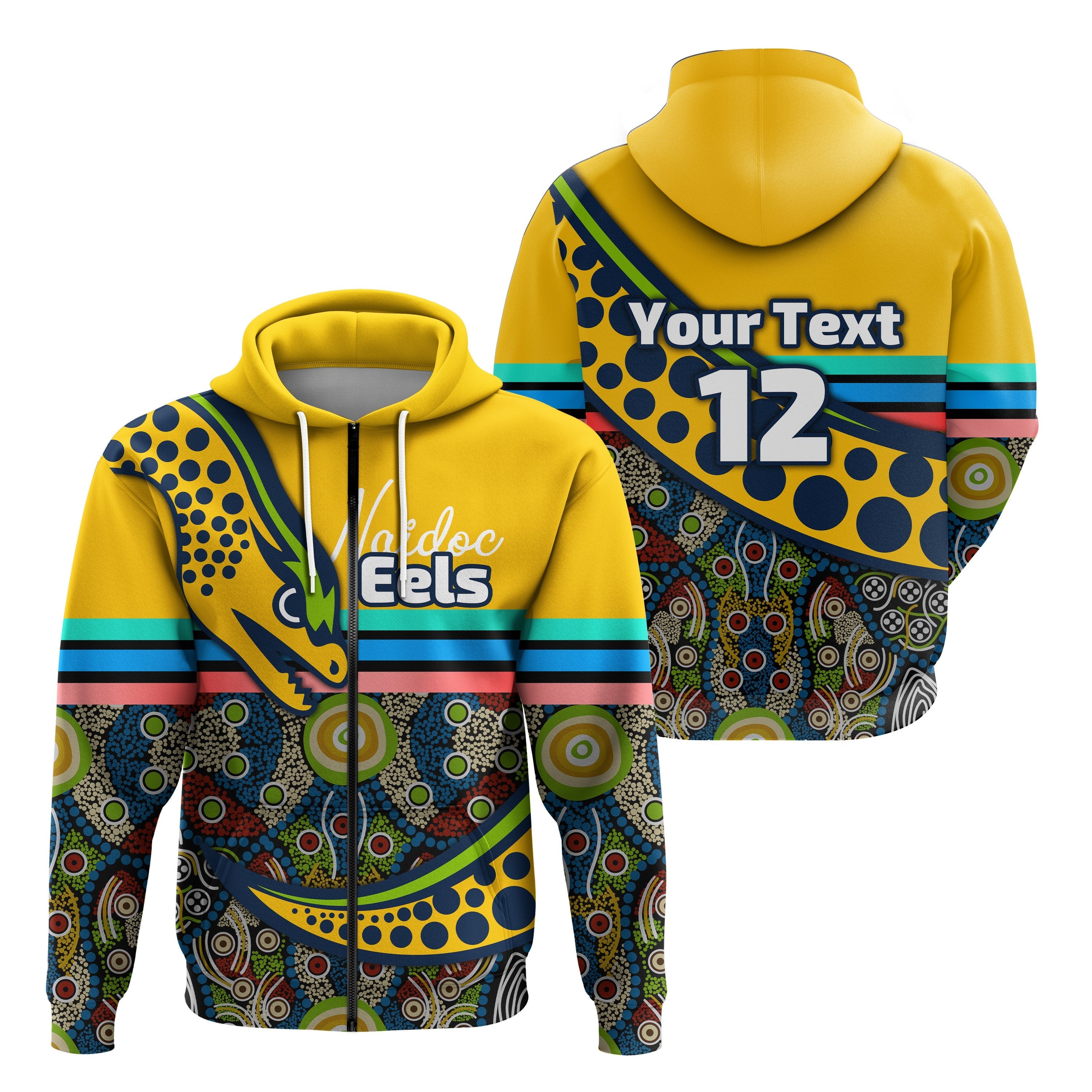 custom-personalised-eels-rugby-naidoc-week-zip-hoodie-indigenous-sport-style