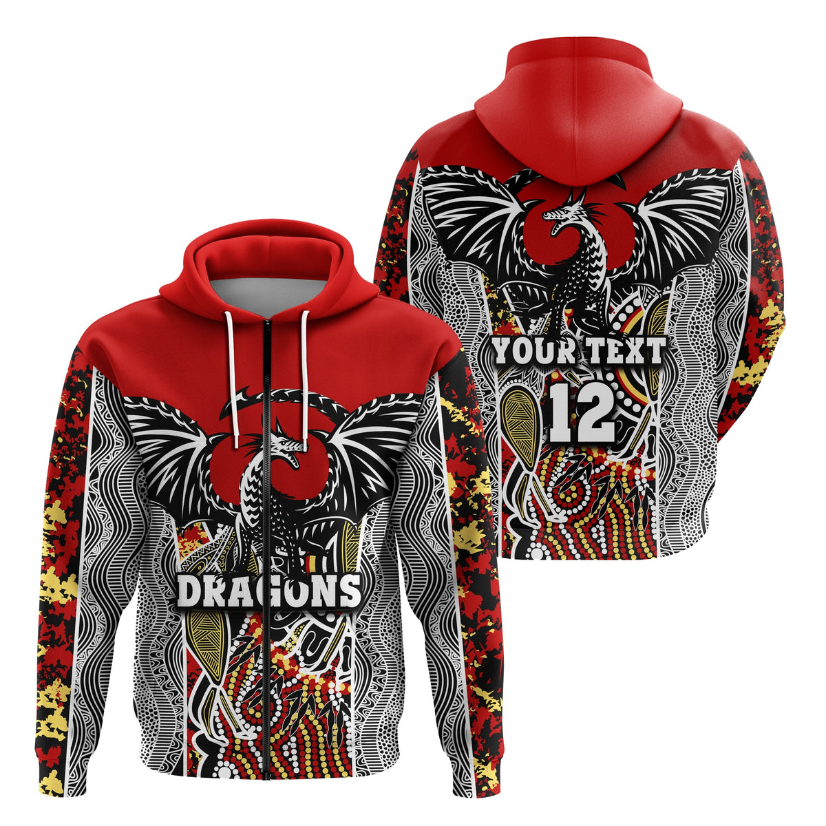 custom-personalised-dragons-zip-hoodie-st-george-aboriginal-sport-style