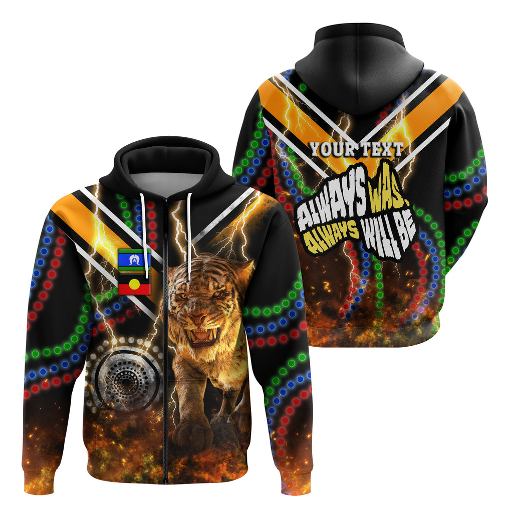 custom-personalised-wests-tigers-naidoc-week-zip-hoodie-version-aboriginal-tiger-3d
