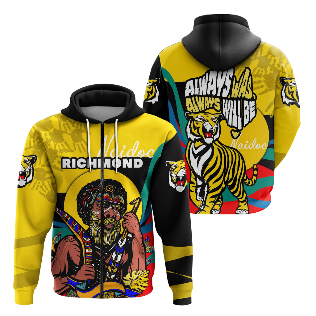richmond-naidoc-week-zip-hoodie-tigers-indigenous-special-style