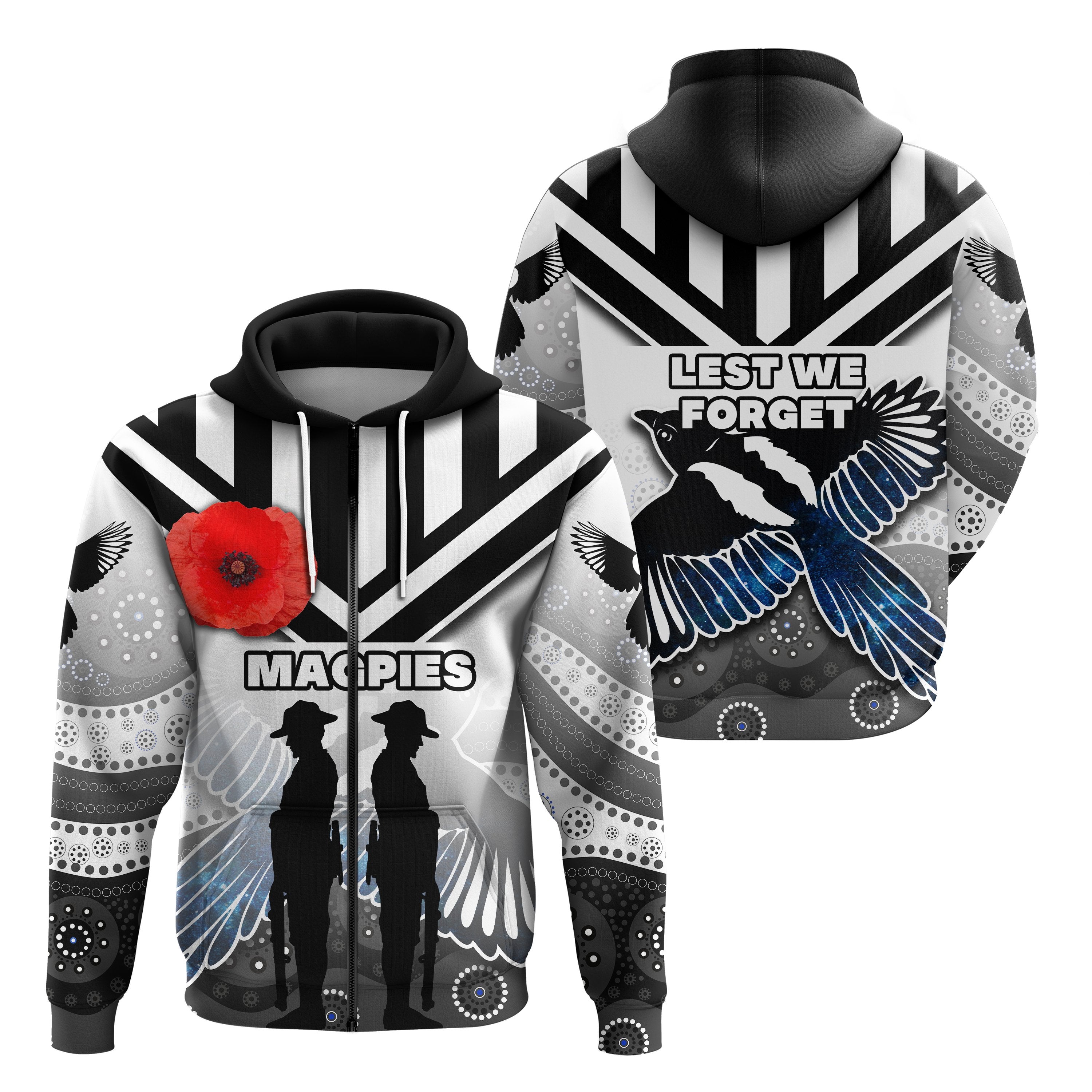magpies-zip-hoodie-collingwood-anzac-day-special-version