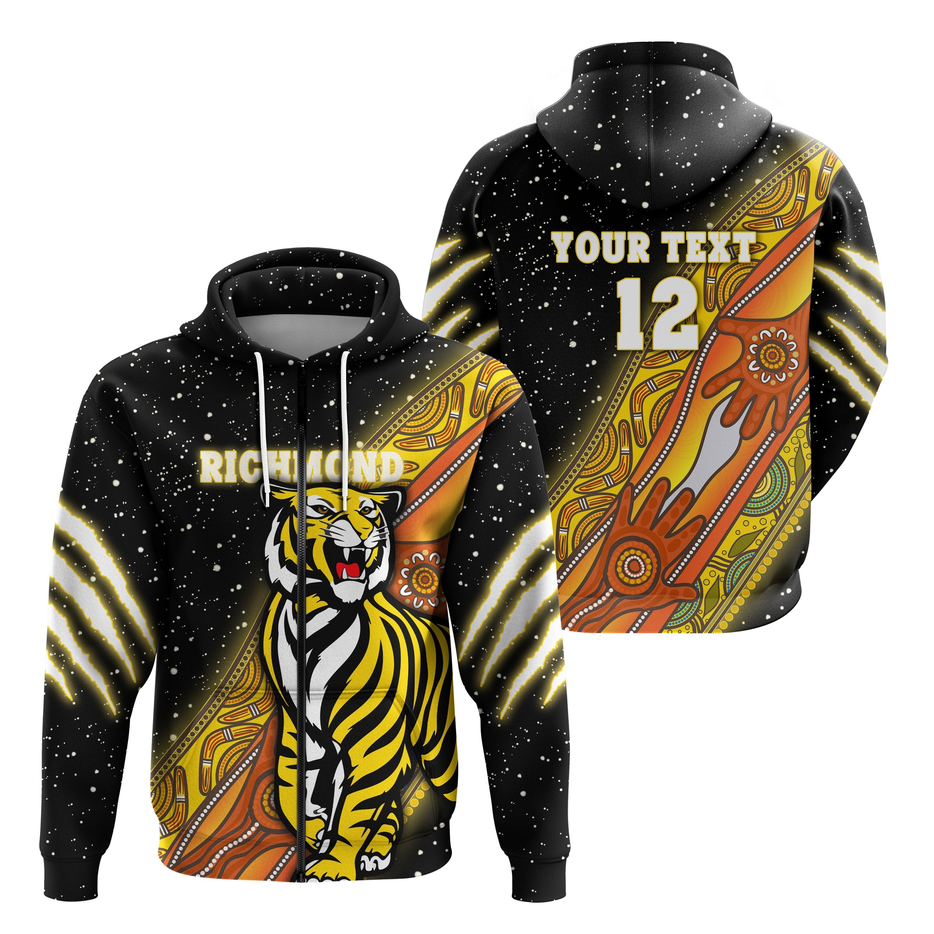 custom-personalised-richmond-premier-zip-hoodie-tigers-aboriginal