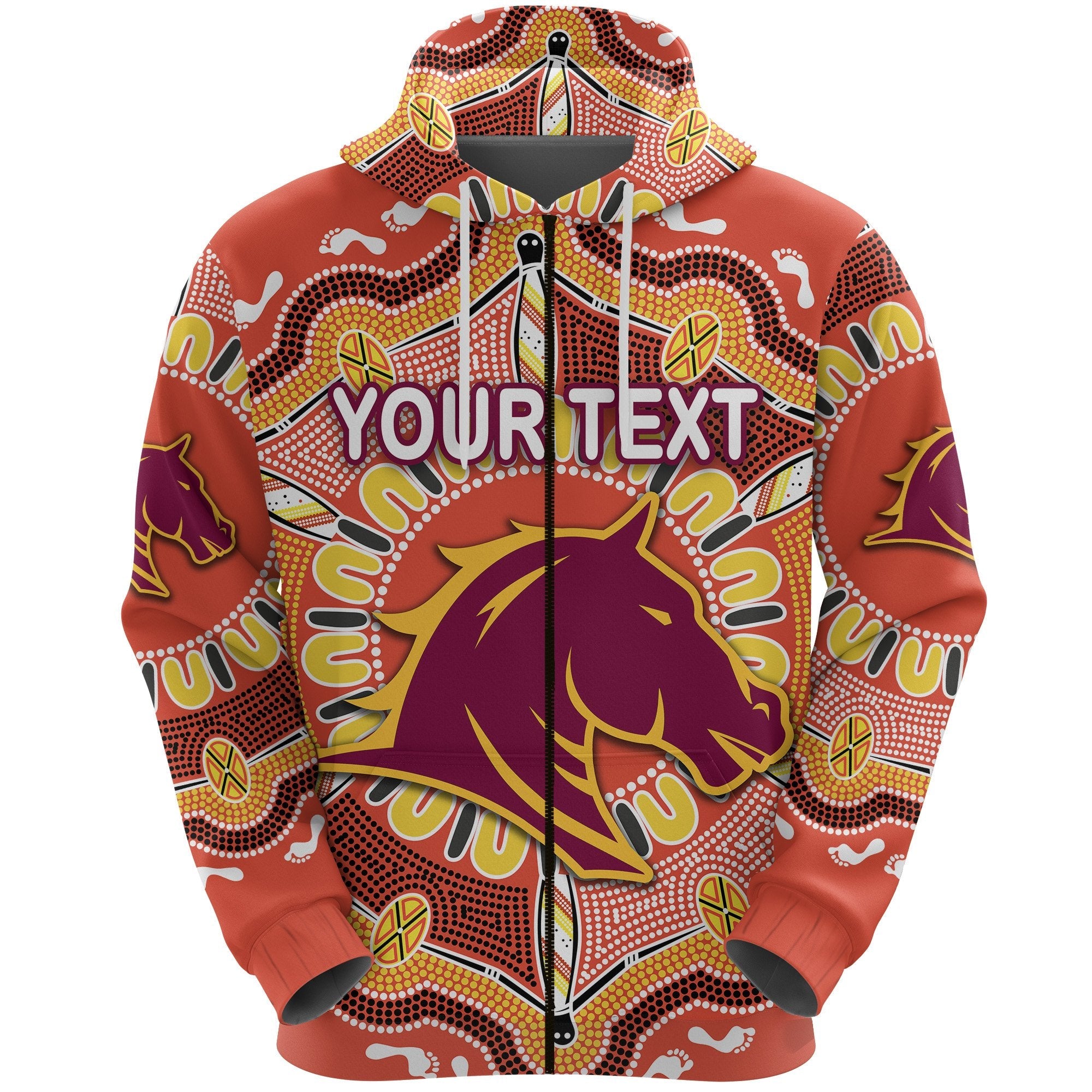 custom-personalised-brisbane-zip-hoodie-broncos-indigenous-warm-vibes
