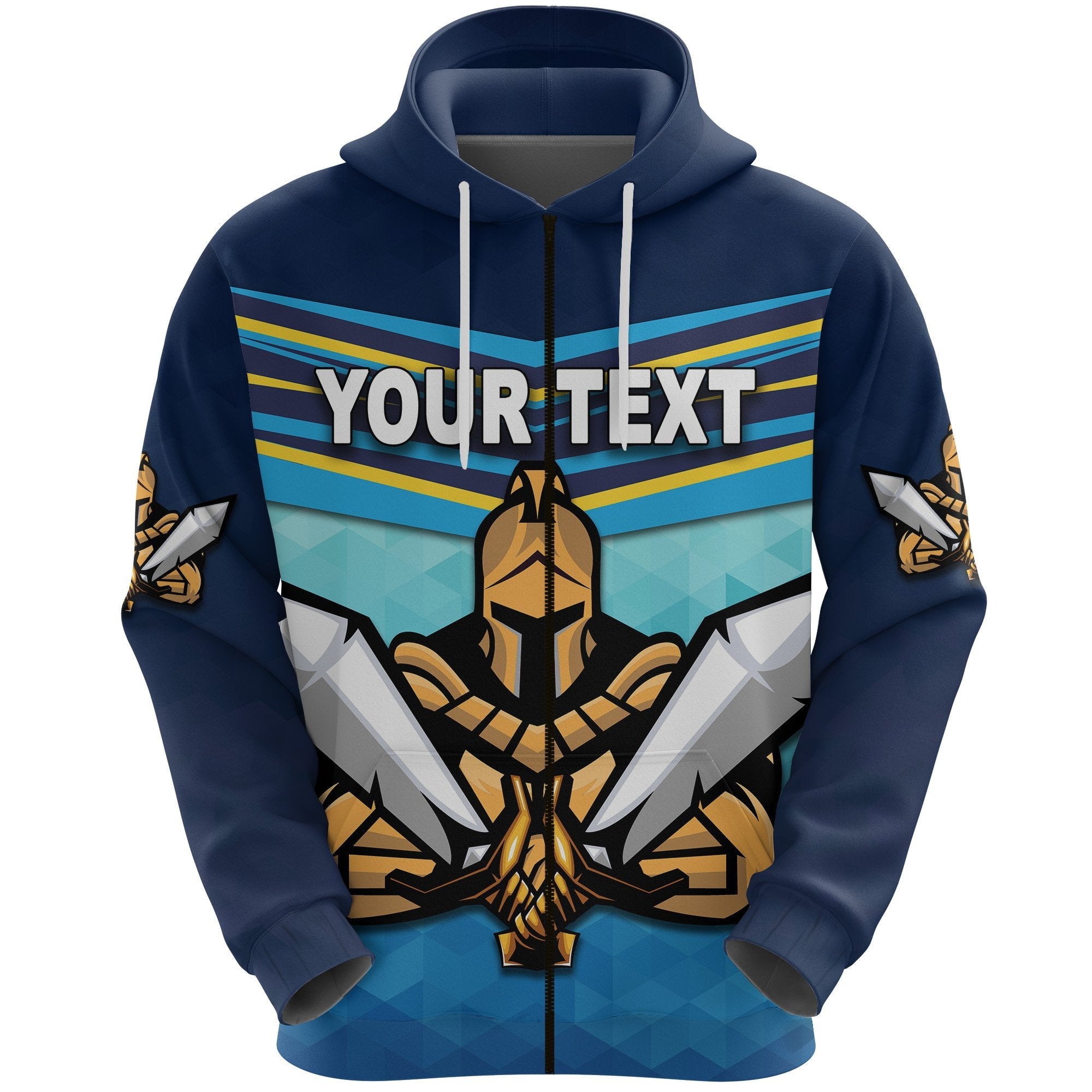 custom-personalised-gold-coast-zip-hoodie-titans-gladiator