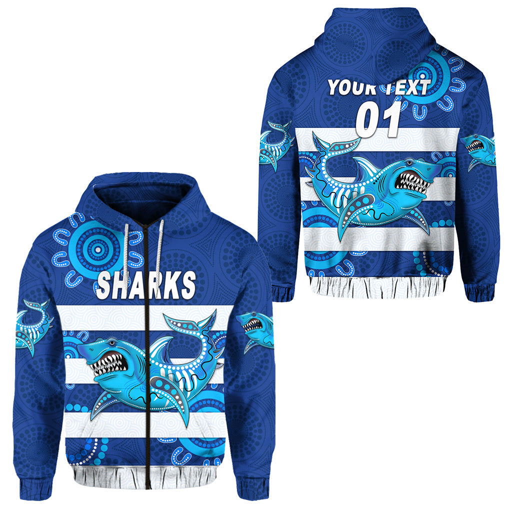 custom-personalised-east-fremantle-football-club-zip-hoodie-sharks-indigenous-version-custom-text-and-number