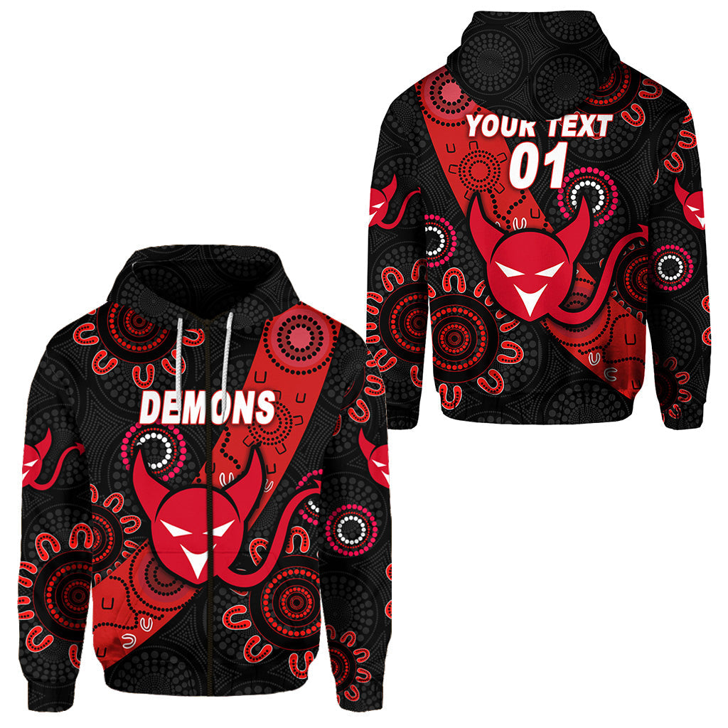 custom-personalised-perth-football-club-zip-hoodie-demons-indigenous-version-custom-text-and-number