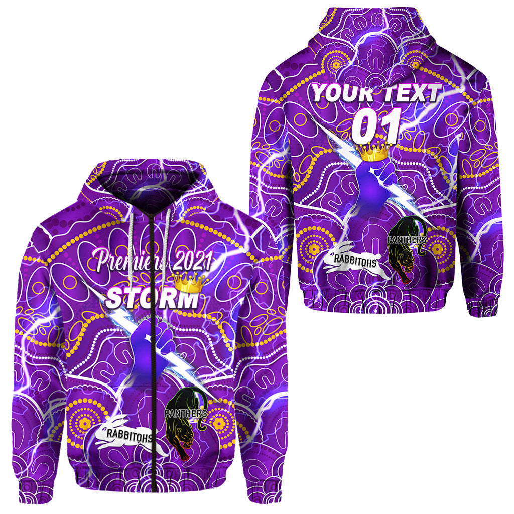 custom-personalised-melbourne-storm-zip-hoodie-2021-indigenous-premiers-the-king-custom-text-and-number