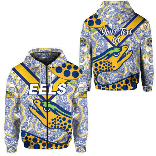 custom-personalised-parramatta-eels-zip-hoodie-2021-indigenous-simple-style-white-custom-text-and-number