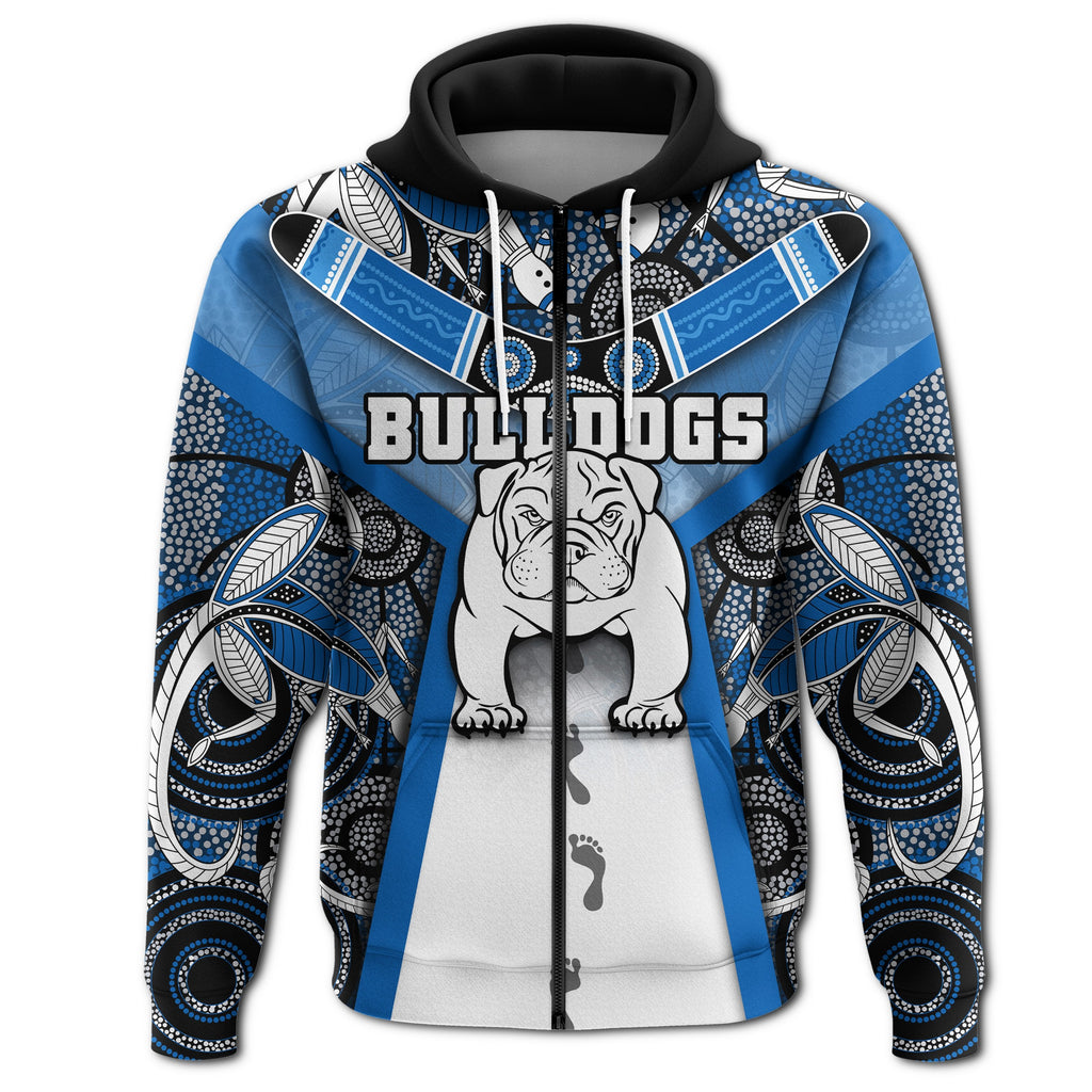 custom-personalised-australia-bulldogs-rugby-zip-hoodie-indigenous-survival-world