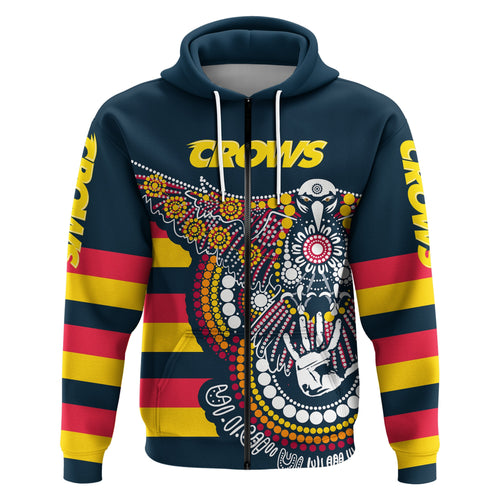 custom-personalised-adelaide-zip-hoodie-crows-aboriginal-sport-style