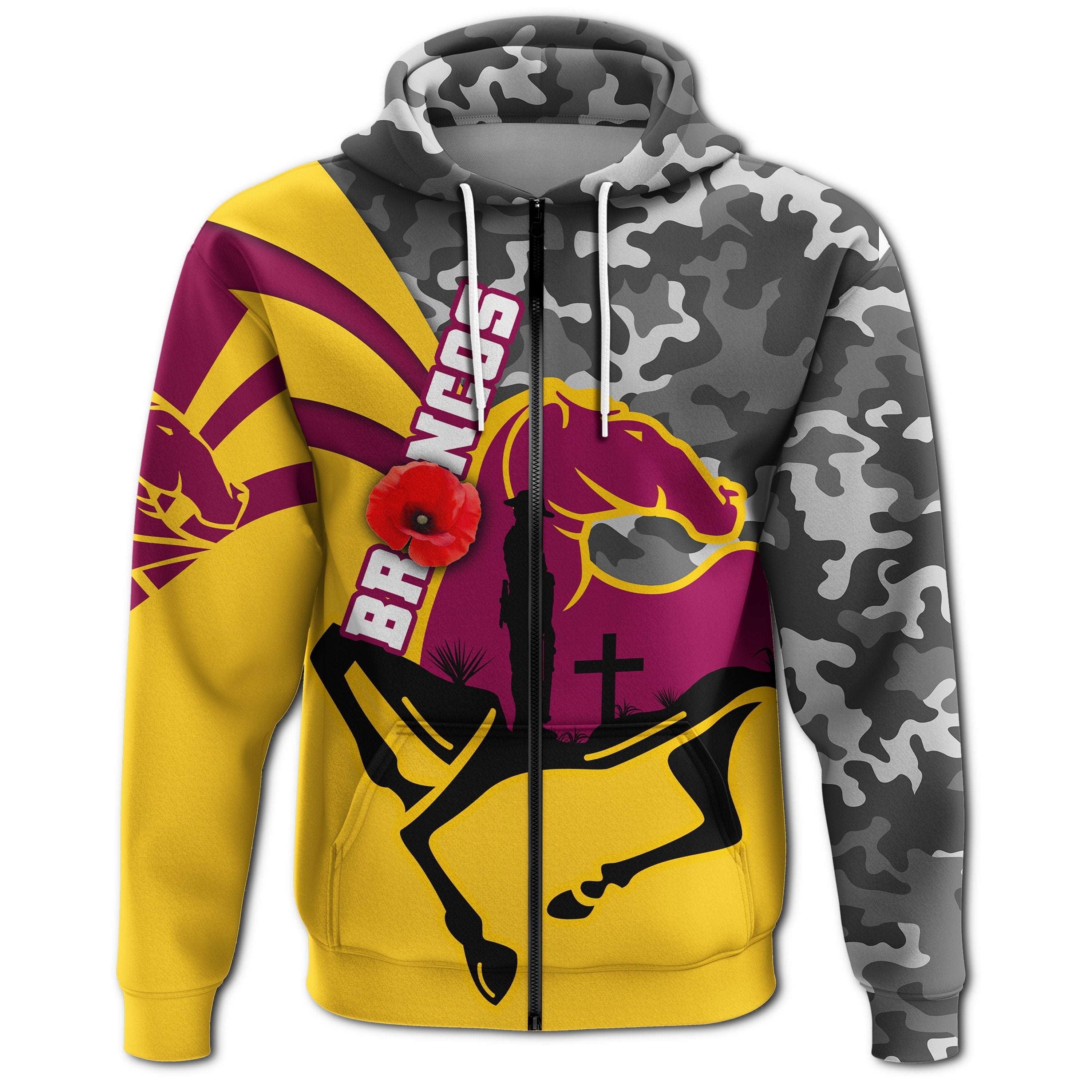 custom-personalised-brisbane-broncos-zip-hoodie-anzac-day-camo-style