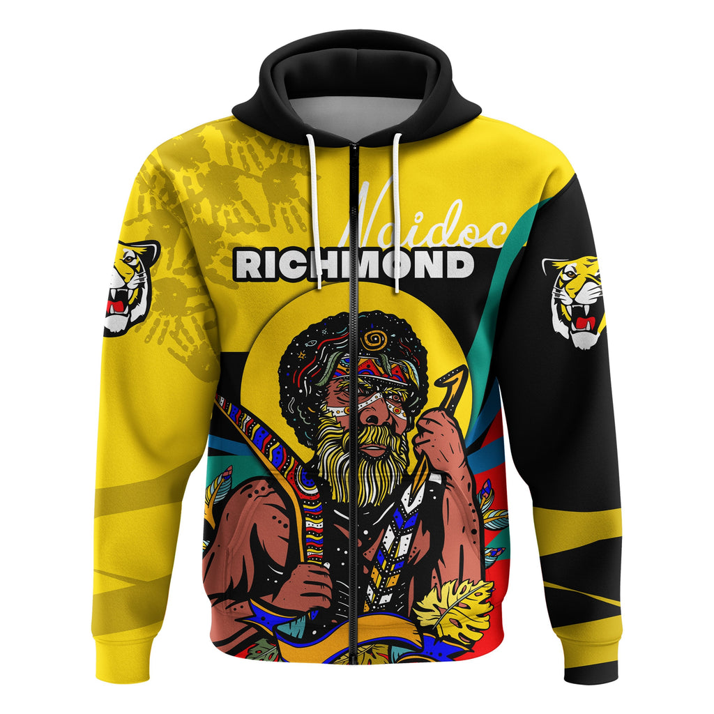 richmond-naidoc-week-zip-hoodie-tigers-indigenous-special-style