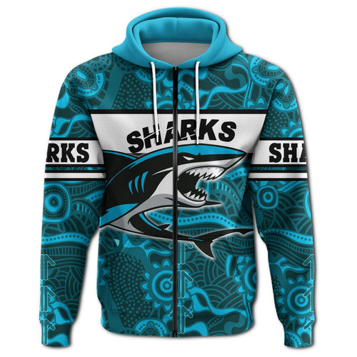 custom-personalised-sharks-zip-hoodie-cronulla-aboriginal-power-style
