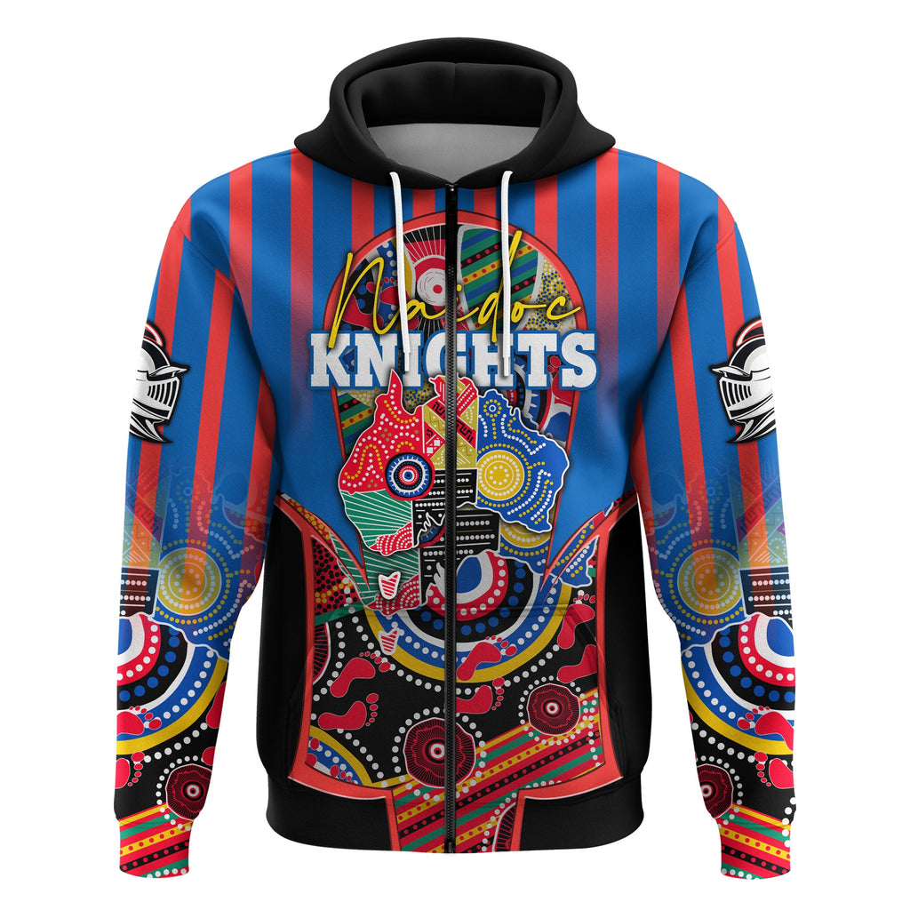 custom-personalised-knights-zip-hoodie-newcastle-naidoc-week-aboriginal