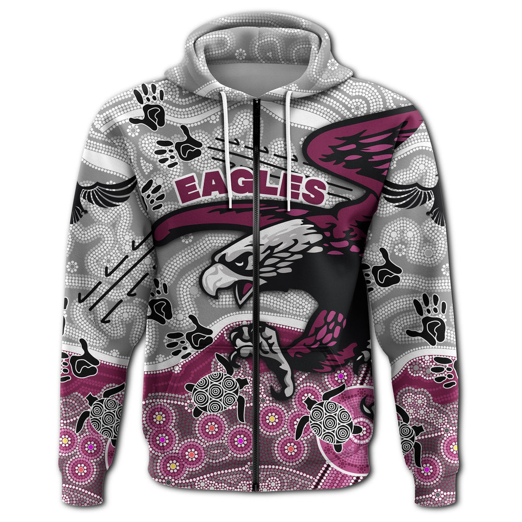 custom-personalised-sea-eagles-zip-hoodie-aboriginal-style