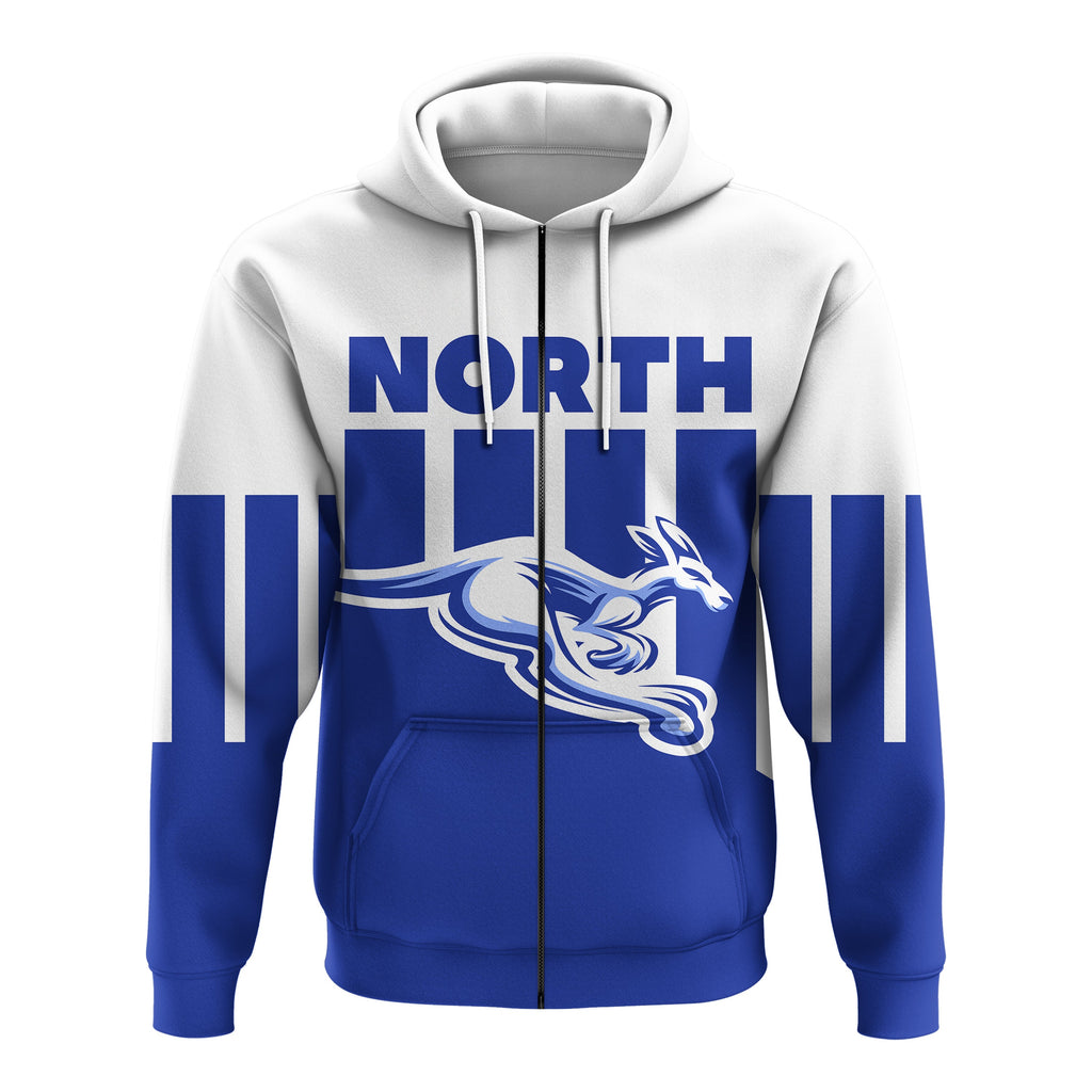 custom-personalised-melbourne-zip-hoodie-north-kangaroos-sport-style