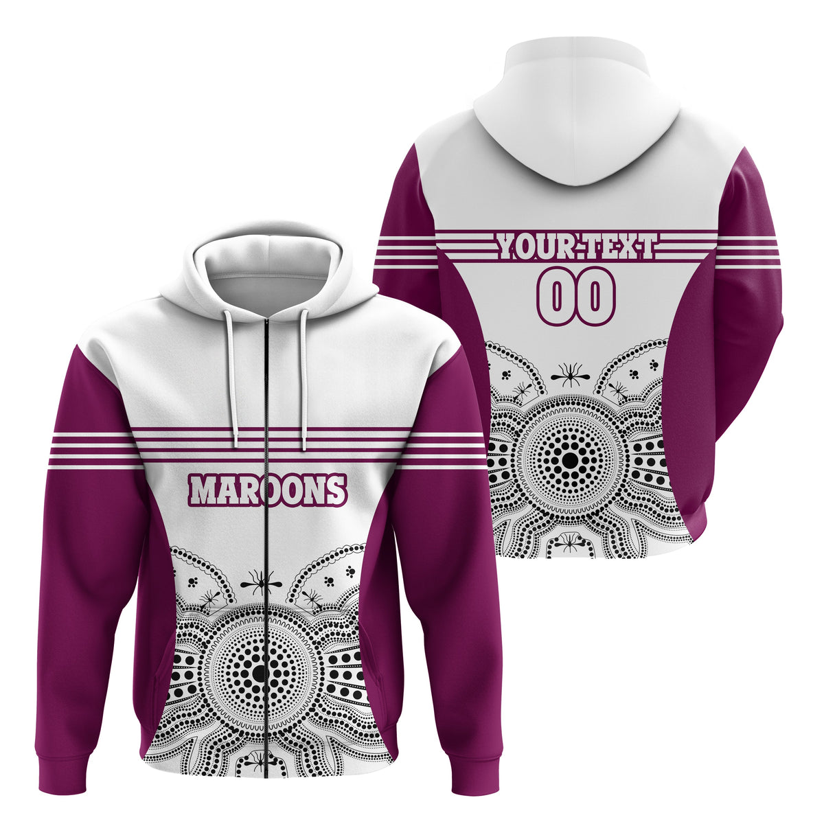 custom-personalised-queensland-zip-hoodie-maroons-simple-sport-style