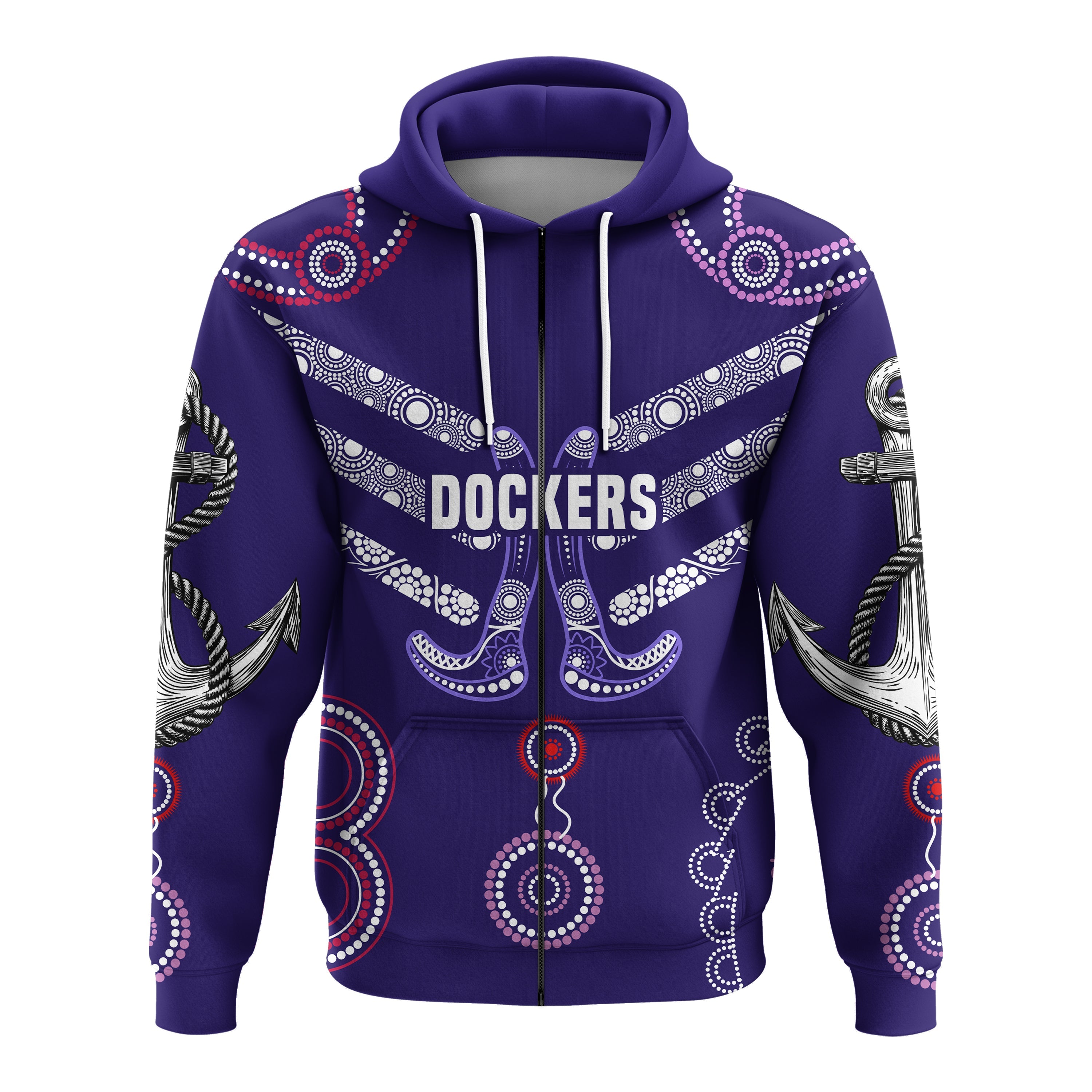 custom-personalised-dockers-hoodie-aboriginal-simple-style